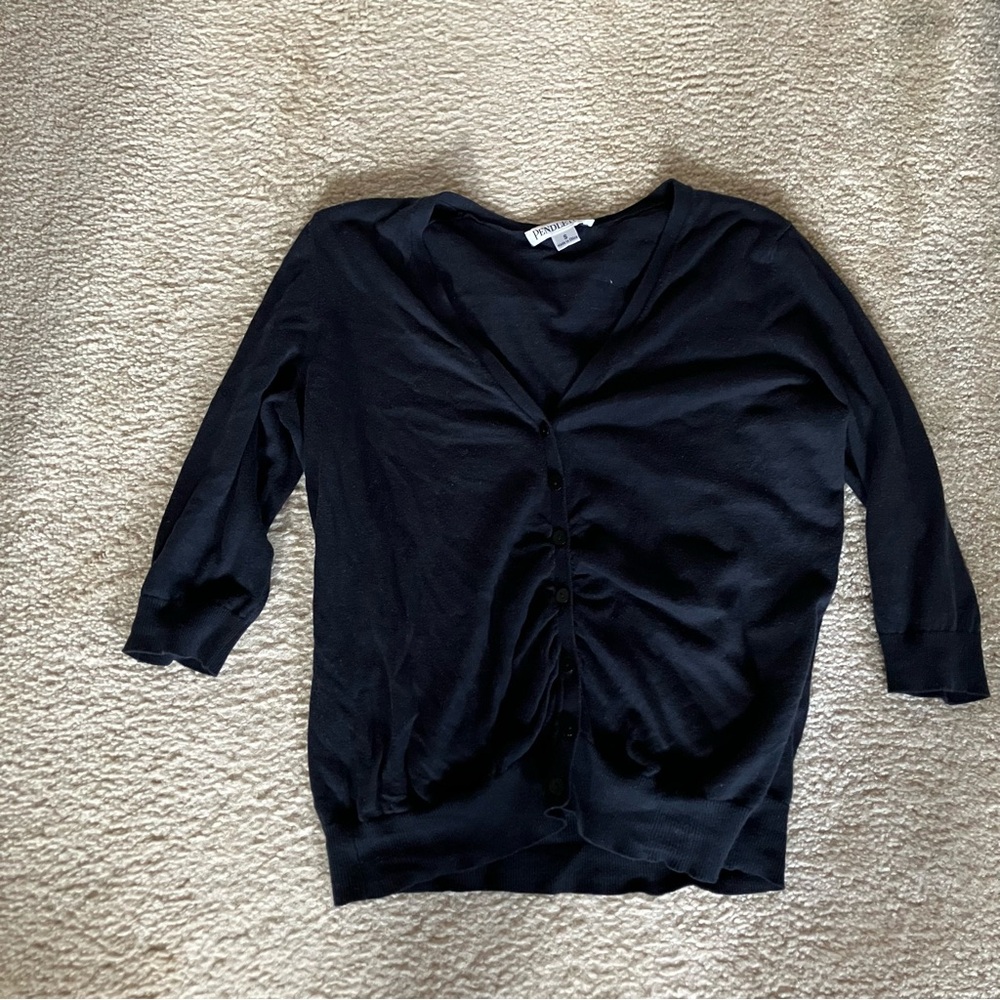 Pendleton 100% Cotton Cardigan Sz S